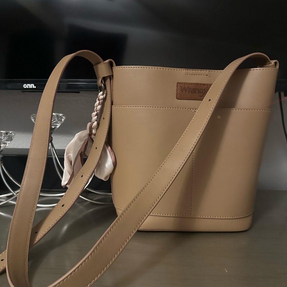 Wrangler Beige Crossbody Bag